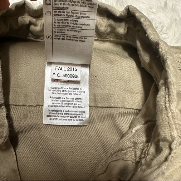 Carhartt Men’s Long Sleeve Fire Retardant Button Down Work Shirt - Picture 5 of 8